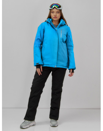 Женская горнолыжная куртка со съёмным капюшоном.