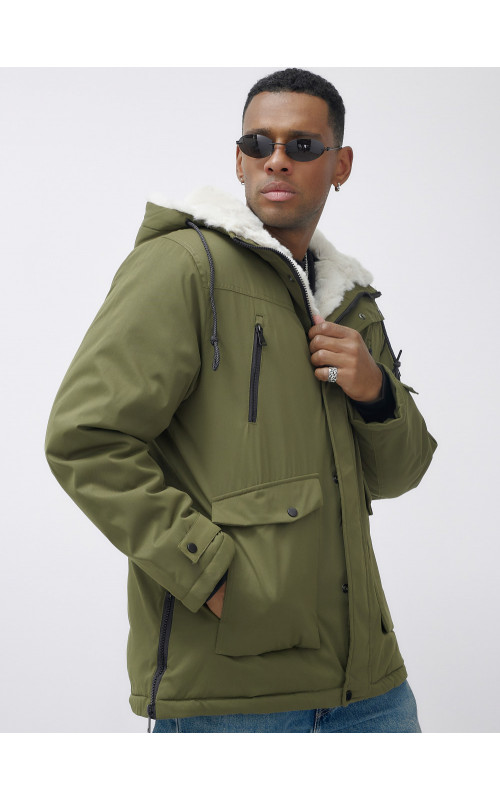 Мужская зимняя парка для активного отдыха