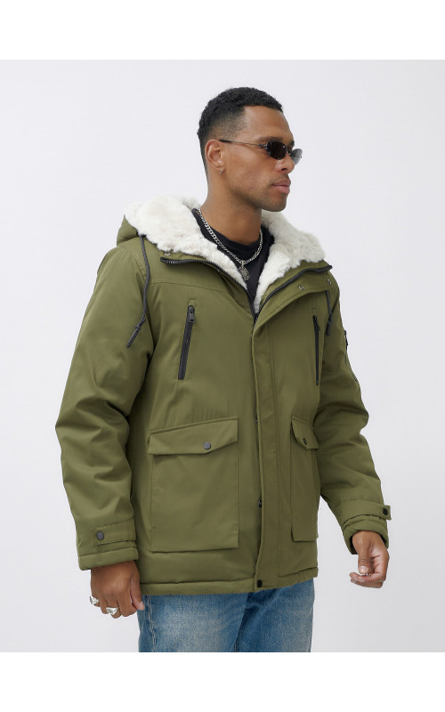 Мужская зимняя парка для активного отдыха