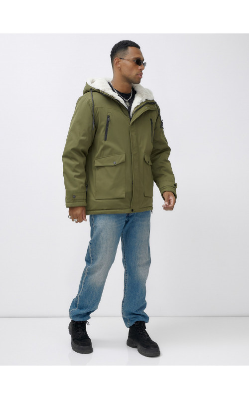 Мужская зимняя парка для активного отдыха