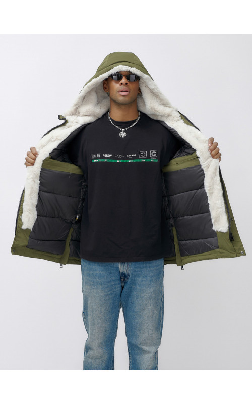 Мужская зимняя парка для активного отдыха