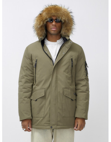 Мужская зимняя парка с натуральным мехом — защита и стиль в холодное время года.
