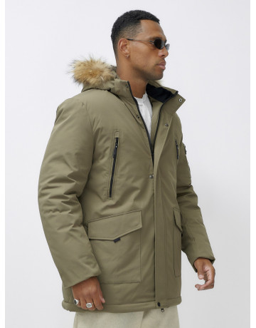 Мужская зимняя парка с натуральным мехом — защита и стиль в холодное время года.