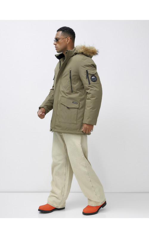 Мужская зимняя парка с натуральным мехом — защита и стиль в холодное время года.