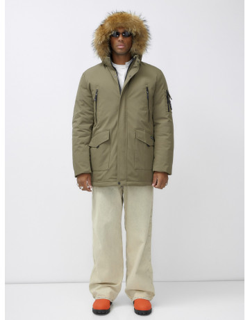 Мужская зимняя парка с натуральным мехом — защита и стиль в холодное время года.