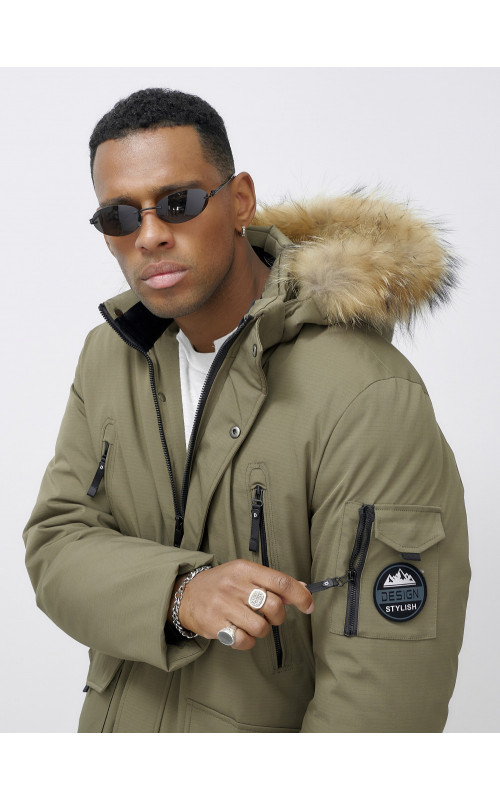 Мужская зимняя парка с натуральным мехом — защита и стиль в холодное время года.