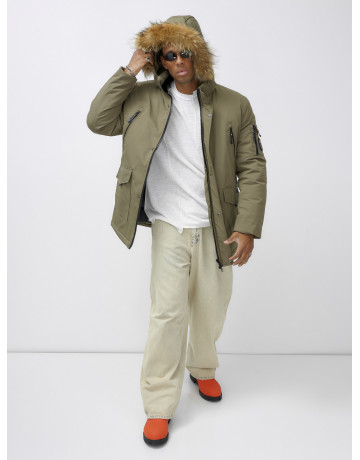 Мужская зимняя парка с натуральным мехом — защита и стиль в холодное время года.