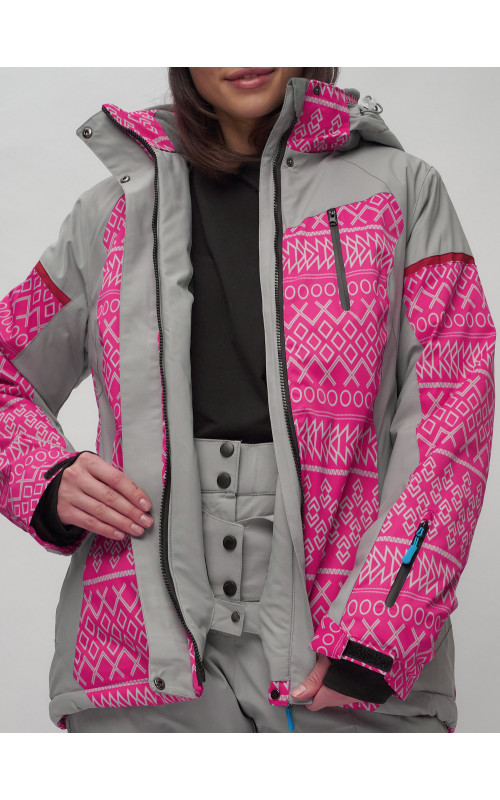 Женский горнолыжный костюм зимний