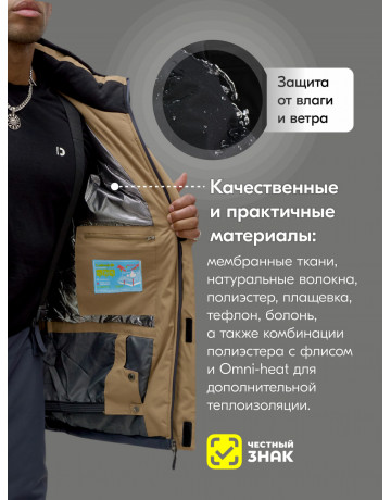 Зимний горнолыжный костюм для мужчин