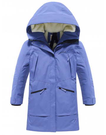 Женская зимняя парка с капюшоном для активного образа жизни.