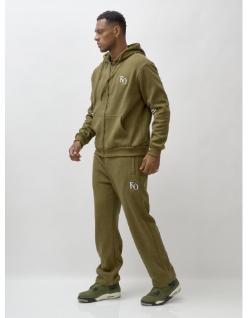 Мужской утеплённый спортивный костюм с начёсом.