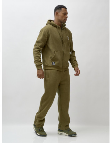 Мужской утеплённый спортивный костюм с начёсом.