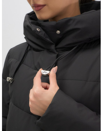 Женская утеплённая куртка с капюшоном для осени и зимы, свободный покрой.