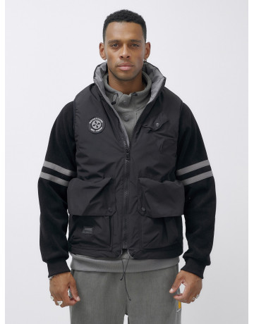 Мужская утеплённая жилетка для активного отдыха и повседневной носки.