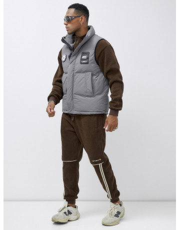 Мужской спортивный утеплённый жилет для активного отдыха