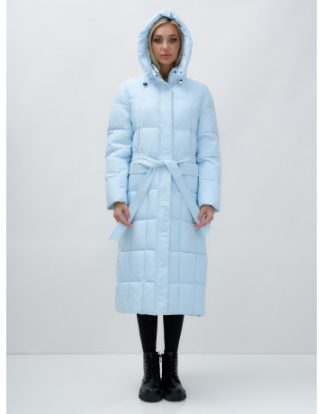 Длинный зимний пуховик для женщин.