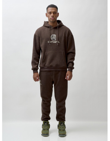 Мужской спортивный утеплённый костюм с начёсом.