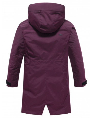 Женская зимняя парка с капюшоном для активного образа жизни.