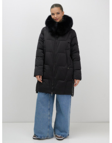 Длинный зимний пуховик премиум-класса.