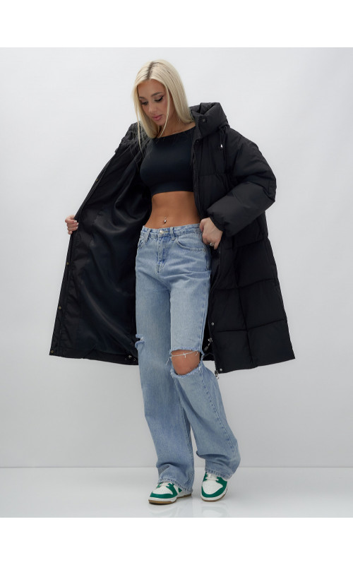 Женская куртка с капюшоном летучая мышь: тепло и стиль для прогулок