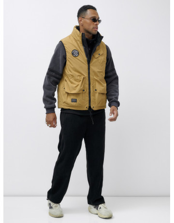 Мужская утеплённая жилетка для активного отдыха и города.