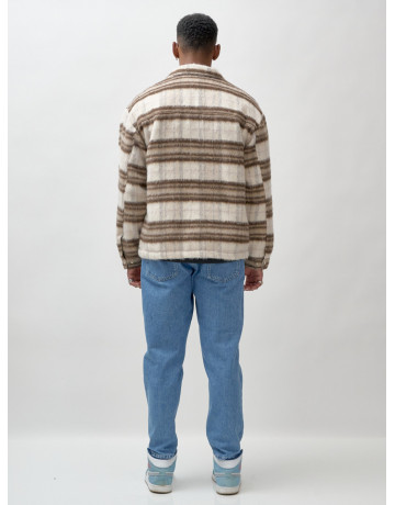 Ворсистая шерстяная рубашка для активного образа жизни