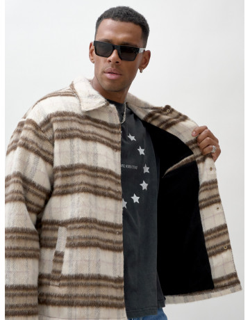 Ворсистая шерстяная рубашка для активного образа жизни