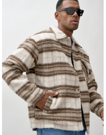 Ворсистая шерстяная рубашка для активного образа жизни