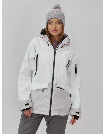Женская горнолыжная куртка цвет белый