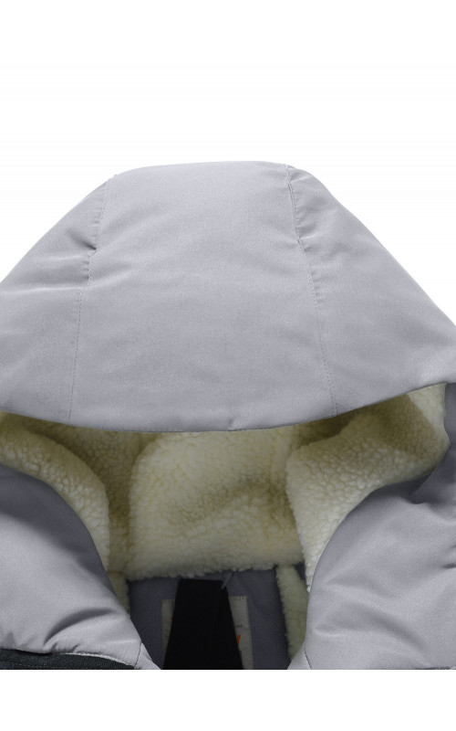 Зимняя мужская парка с капюшоном для активного отдыха