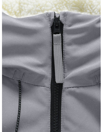 Зимняя мужская парка с капюшоном для активного отдыха