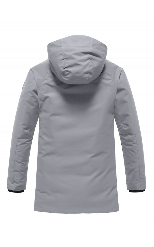 Зимняя мужская парка с капюшоном для активного отдыха