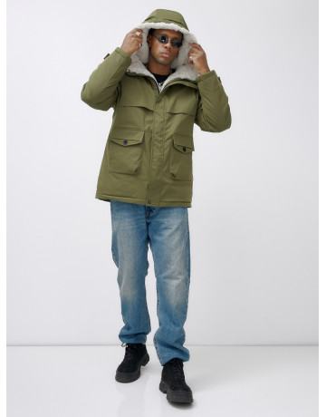 Мужская зимняя парка для активного отдыха.