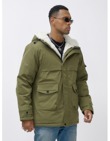 Мужская зимняя парка для активного отдыха.