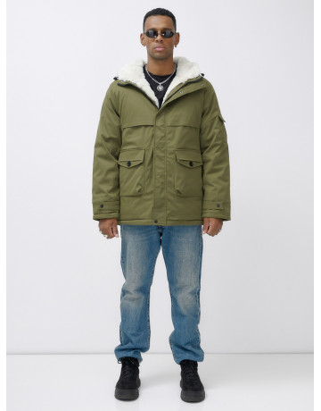 Мужская зимняя парка для активного отдыха.