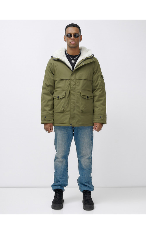 Мужская зимняя парка для активного отдыха.