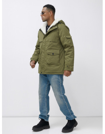 Мужская зимняя парка для активного отдыха.