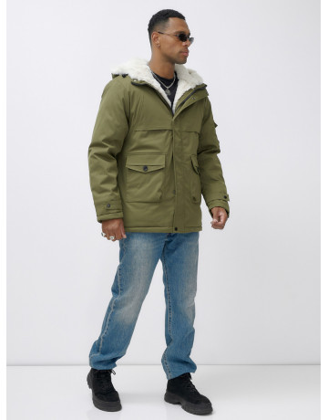 Мужская зимняя парка для активного отдыха.