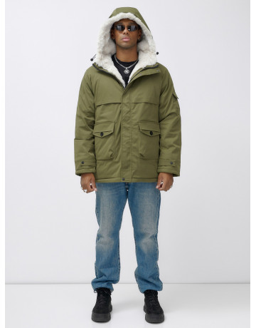 Мужская зимняя парка для активного отдыха.