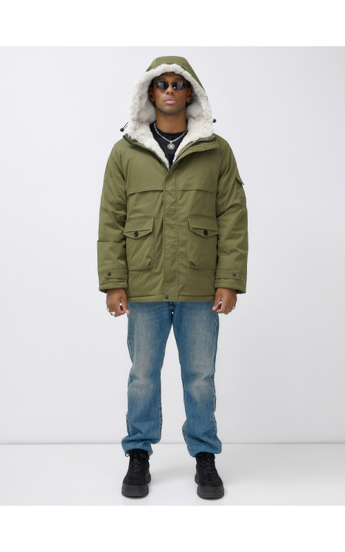 Мужская зимняя парка для активного отдыха.