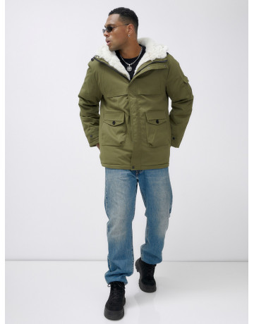 Мужская зимняя парка для активного отдыха.