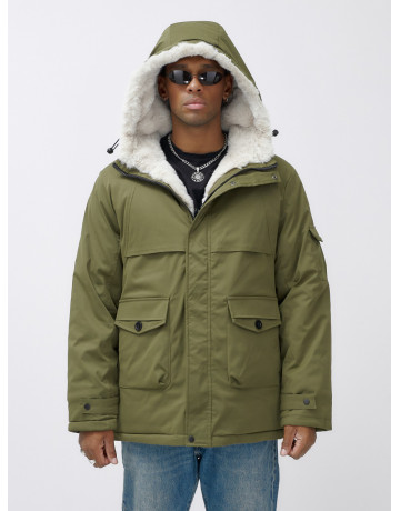 Мужская зимняя парка для активного отдыха.