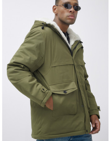 Мужская зимняя парка для активного отдыха.