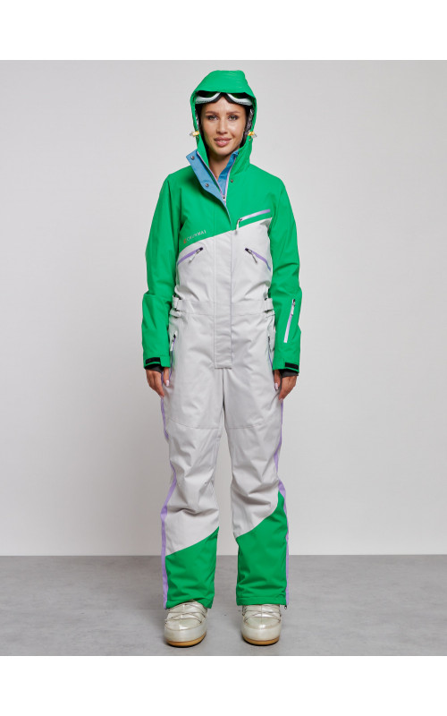 Зимний женский комбинезон для зимних видов спорта.