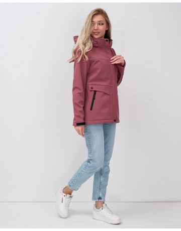 Женская спортивная ветровка с капюшоном для активного отдыха