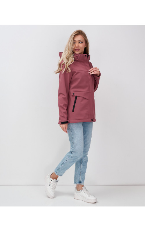 Женская спортивная ветровка с капюшоном для активного отдыха