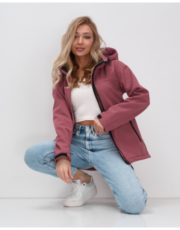 Женская спортивная ветровка с капюшоном для активного отдыха