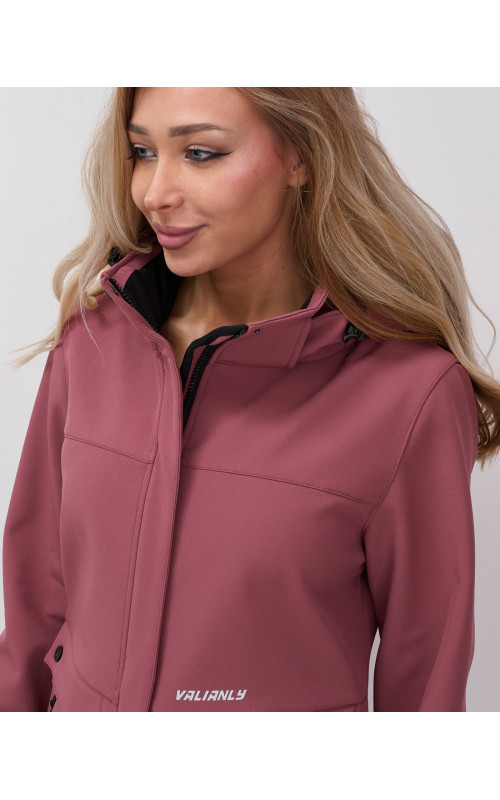 Женская спортивная ветровка с капюшоном для активного отдыха