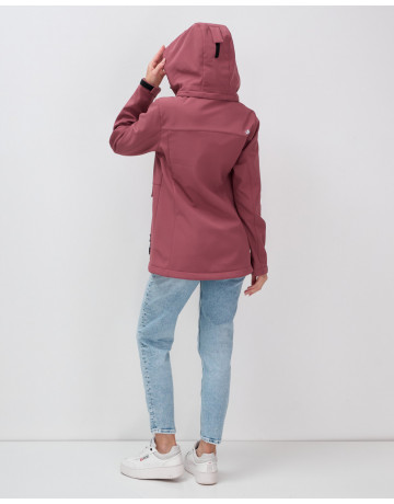 Женская спортивная ветровка с капюшоном для активного отдыха