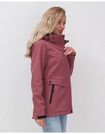 Женская спортивная ветровка с капюшоном для активного отдыха